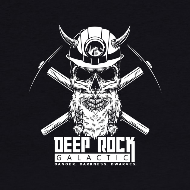 Deep Rock Galactic (Black Print) by Miskatonic Designs